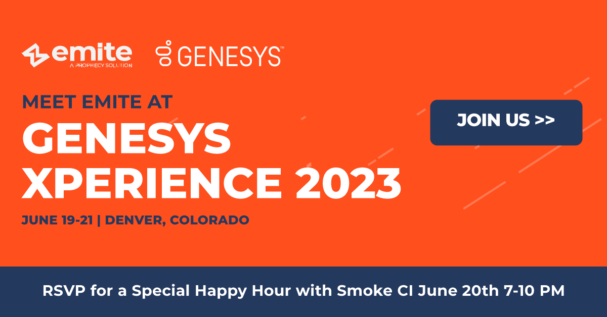 Join Emite at Genesys Xperience Conference 2023 Denver CO